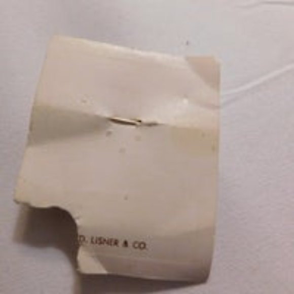 LISNER Blue Rhinestone Brooch Vintage - Picture 3 of 7